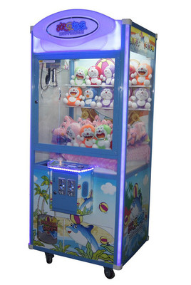 歡樂(lè)海豚簡(jiǎn)易版 駐馬店市禮品機(jī)夾 濮陽(yáng)市抓娃娃機(jī) 公仔機(jī)夾煙機(jī)豪華吸塑微信禮品機(jī)投幣式 夾禮品機(jī)